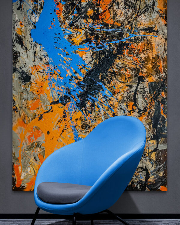 Abstrakcja na płótnie 150x100 No 0522